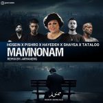 دانلود ریمیکس من ممنونم که بخاطر اون از هایده حصین رضا پیشرو شایع امیر تتلو